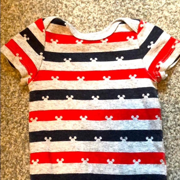 DISNEY Mickey Mouse Baby Boy 0-3Months Onesie NWOT - Picture 2 of 4